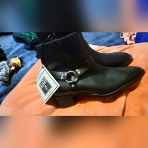 FRYE Biker block heel boots